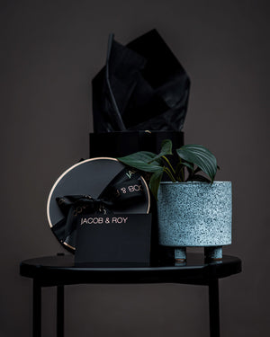 Speckled Blue Planter