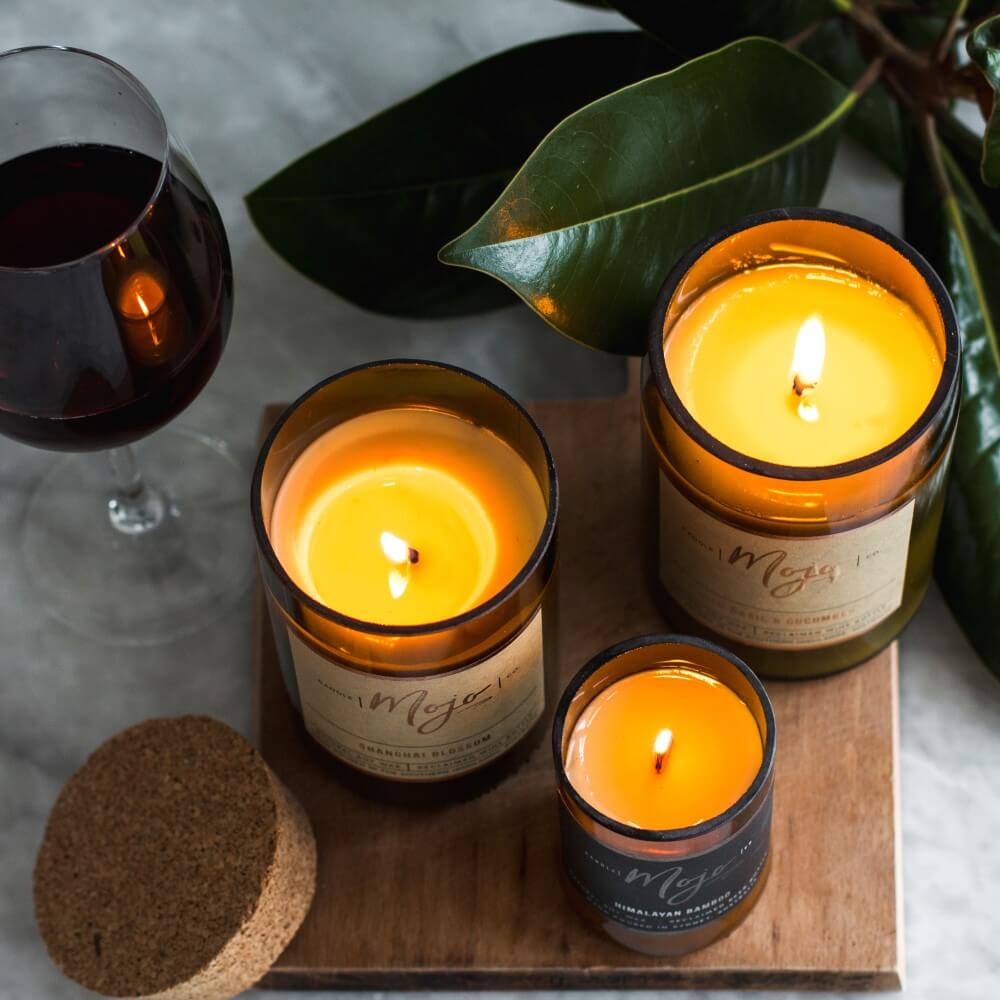 TOBACCO & HAY - Wood Wick Candle